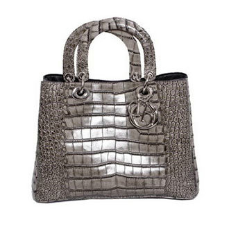 small Christian Dior diorissimo original bag 44374 grey